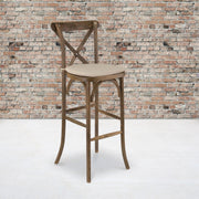 Flash Furniture XA-X-BAR-GO-BC-GG Bar Stool, 13" Wide - photo 2