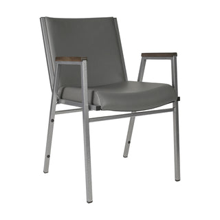 Flash Furniture XU-60154 Hercules Chair, 21" Wide - Gray Stack