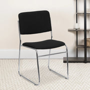 Flash Furniture XU-8700-CHR-B-30-GG Fabric Chair, 18 3/4" Wide, Black - photo 2