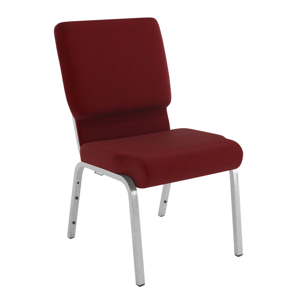 Flash Furniture Church Chair, 18 1/2" Wide - 23" x 32 1/4" / Burgundy