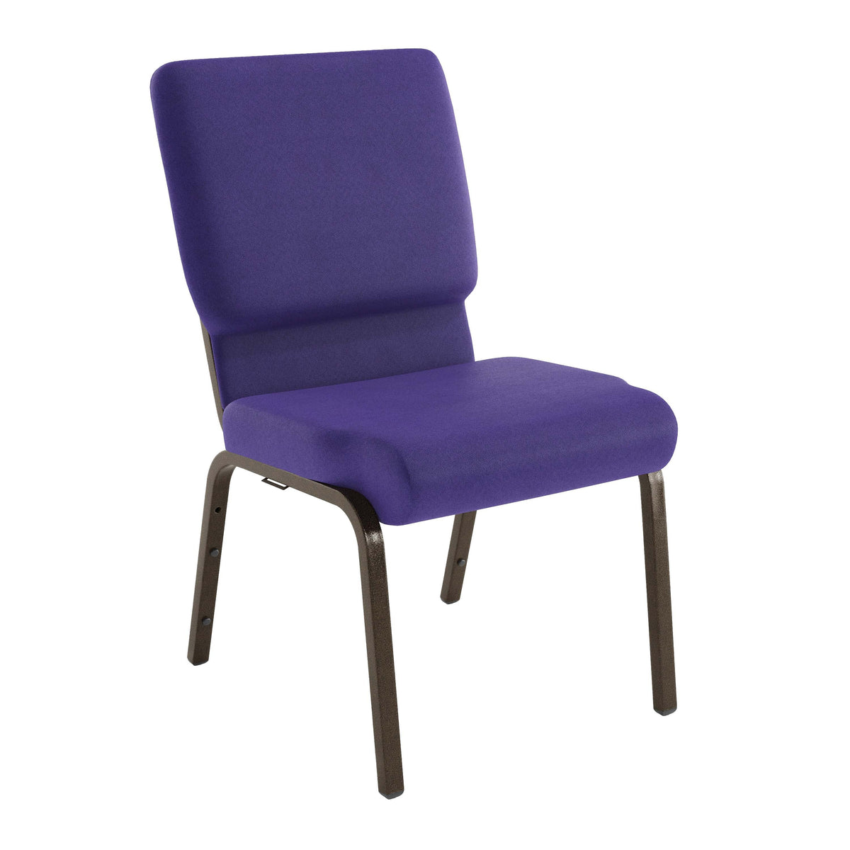 Flash Furniture Church Chair, 18 1/2" Wide - Purple