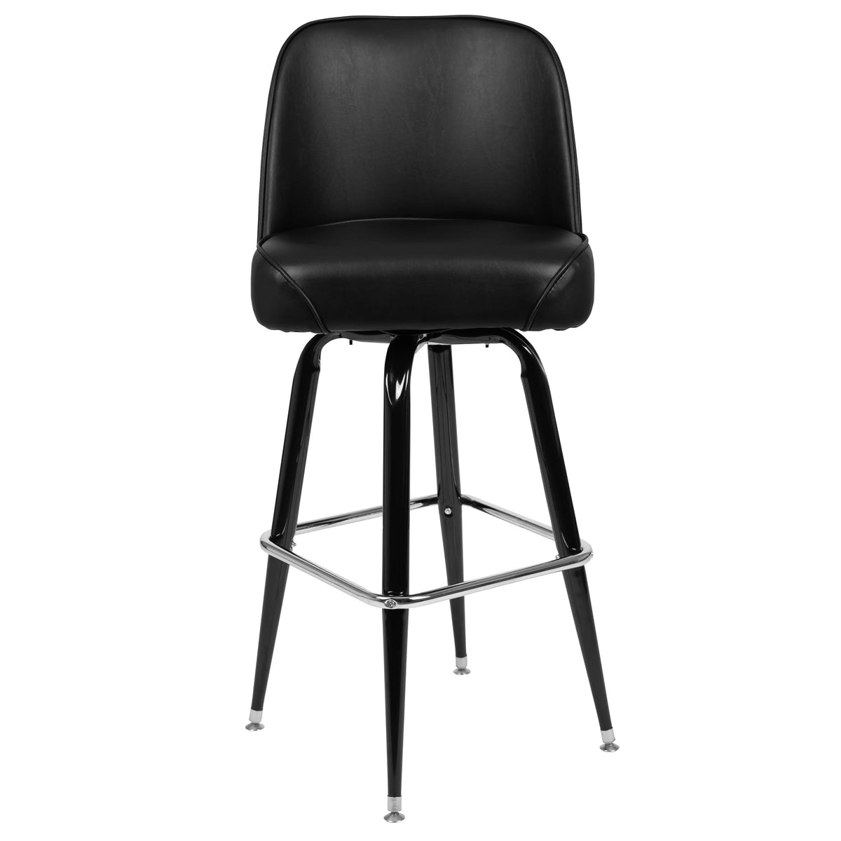 Flash Furniture XU-F-125-GG Bar Stool, 18 1/2" Wide, Black - photo 7