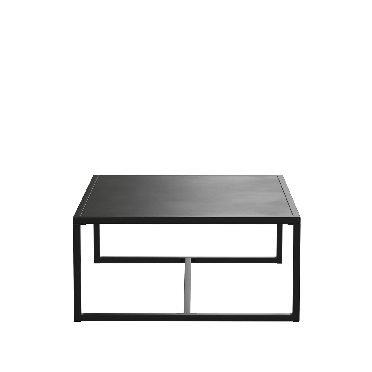Flash Furniture XU-T6R60USO Steel Coffee Table, 32" x 45", Black - photo 6