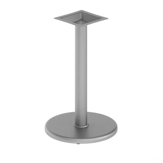 Flash Furniture XU-TR18-SLV-GG Beverly Cast Iron Table Base, 500 lb. Capacity, Silver - Default Title