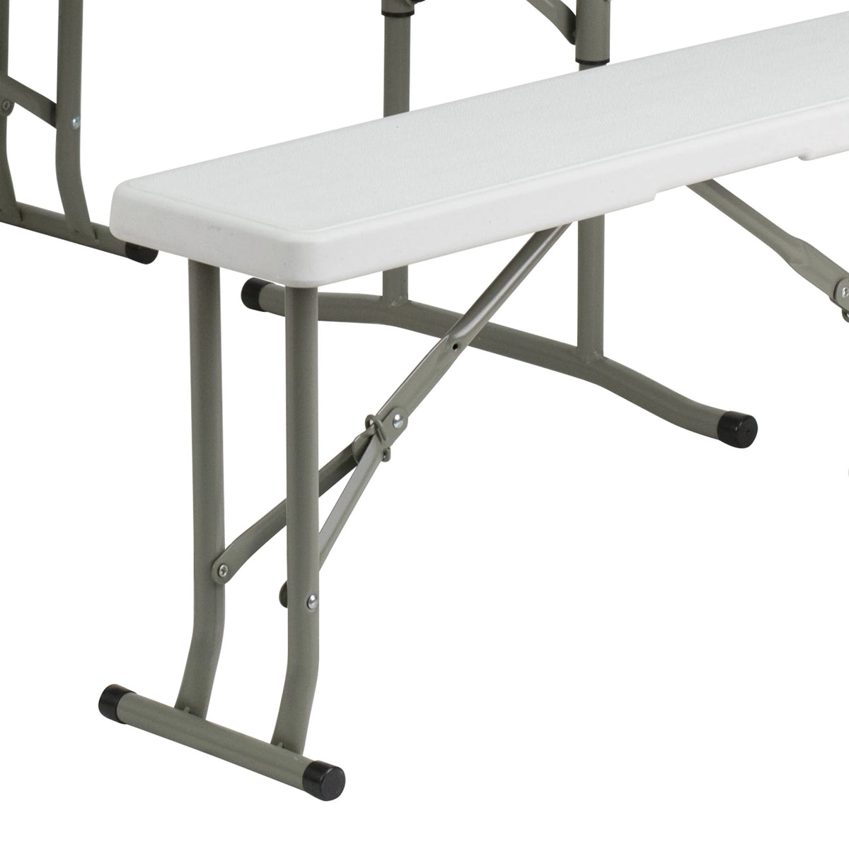 Flash Furniture DAD-YCZ-103-GG Table, 25 1/2" Wide, White - photo 7