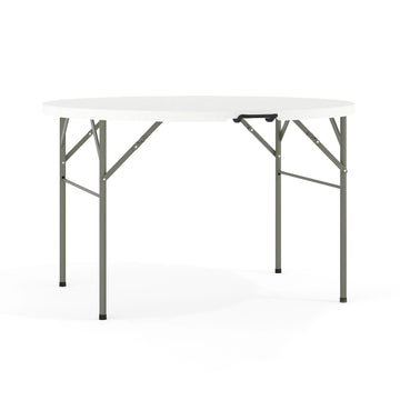 Flash Furniture DAD Folding Table, White - 47 3/4"