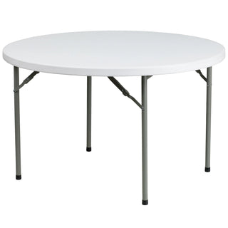 Flash Furniture DAD-YCZ Folding Table, White - 48"