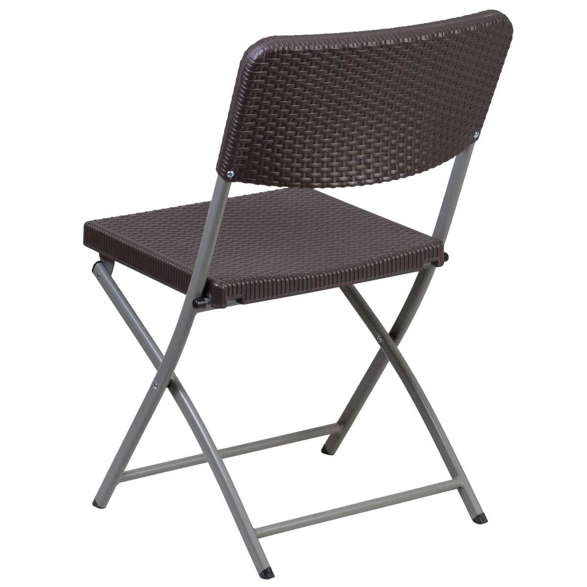 Flash Furniture DAD-YCZ-61-GG Folding Chair, 18" Wide, Brown - photo 5