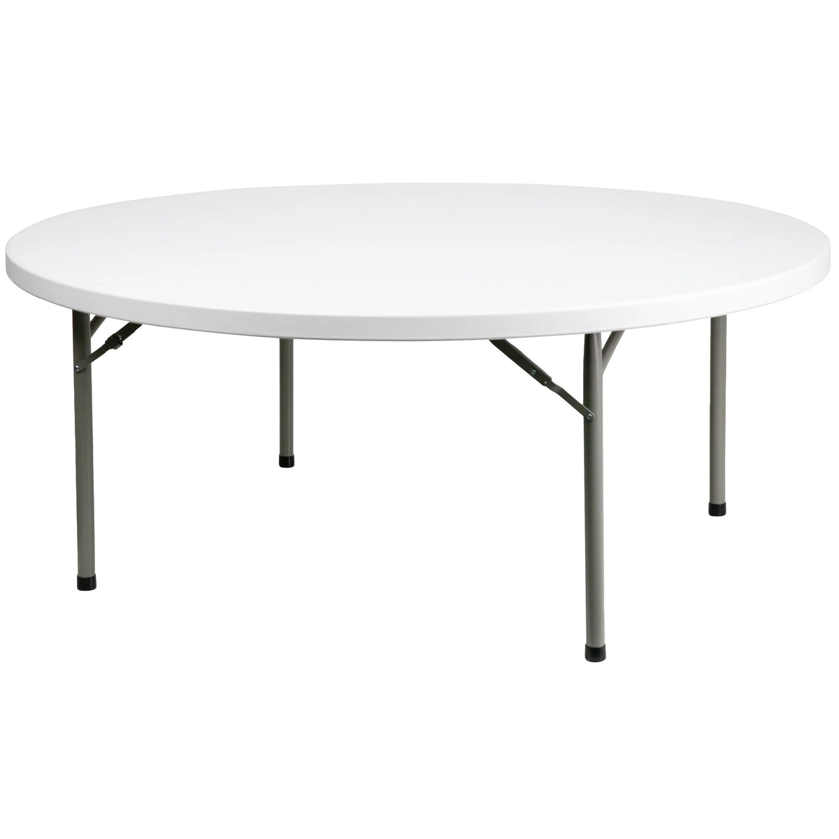 Flash Furniture DAD-YCZ Folding Table, White - 72"