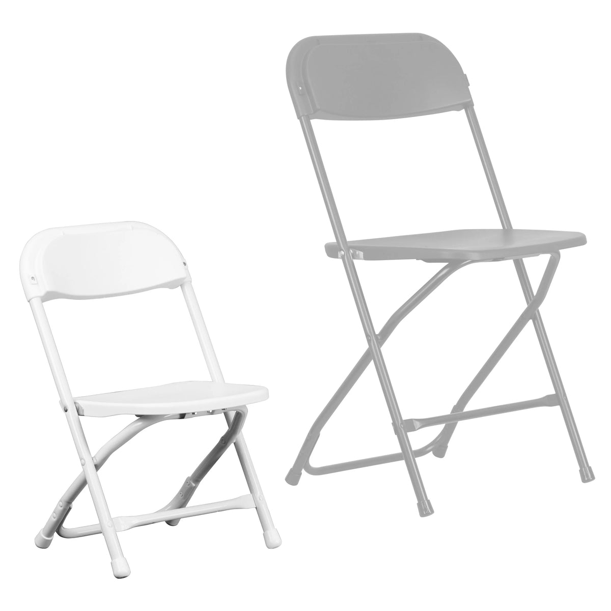 Flash Furniture Y-KID Plastic Chair, 13" x 14" - photo 4