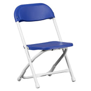 Flash Furniture Y-KID Plastic Chair, 13" x 14" - Blue