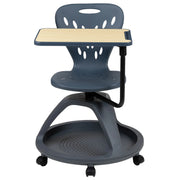 Flash Furniture YU-YCX-019-BK-GG Desk Chair, 45" Wide, Black - photo 9