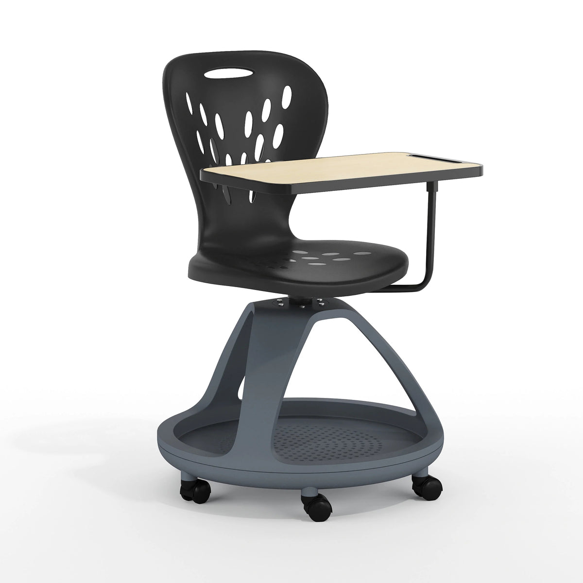 Flash Furniture YU-YCX-019-BK-GG Desk Chair, 45" Wide, Black - Default Title