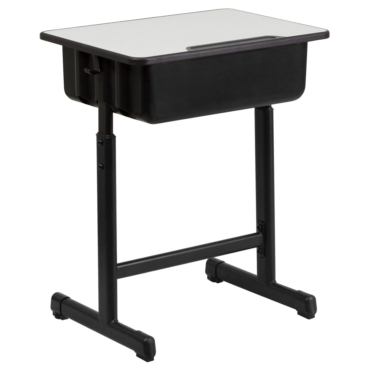 Flash Furniture YU-YCY-046-GG Desk, 23 5/8" x 17 3/4", Black - photo 3