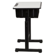 Flash Furniture YU-YCY-046-GG Desk, 23 5/8" x 17 3/4", Black - photo 5