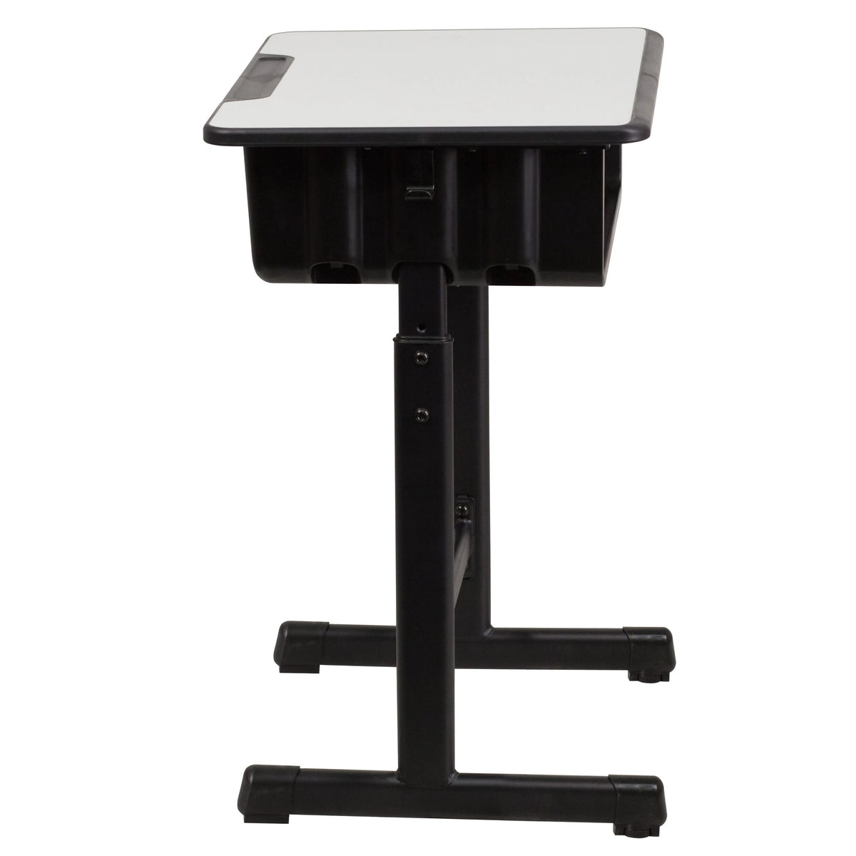 Flash Furniture YU-YCY-046-GG Desk, 23 5/8" x 17 3/4", Black - photo 5