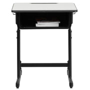 Flash Furniture YU-YCY-046-GG Desk, 23 5/8" x 17 3/4", Black - photo 6