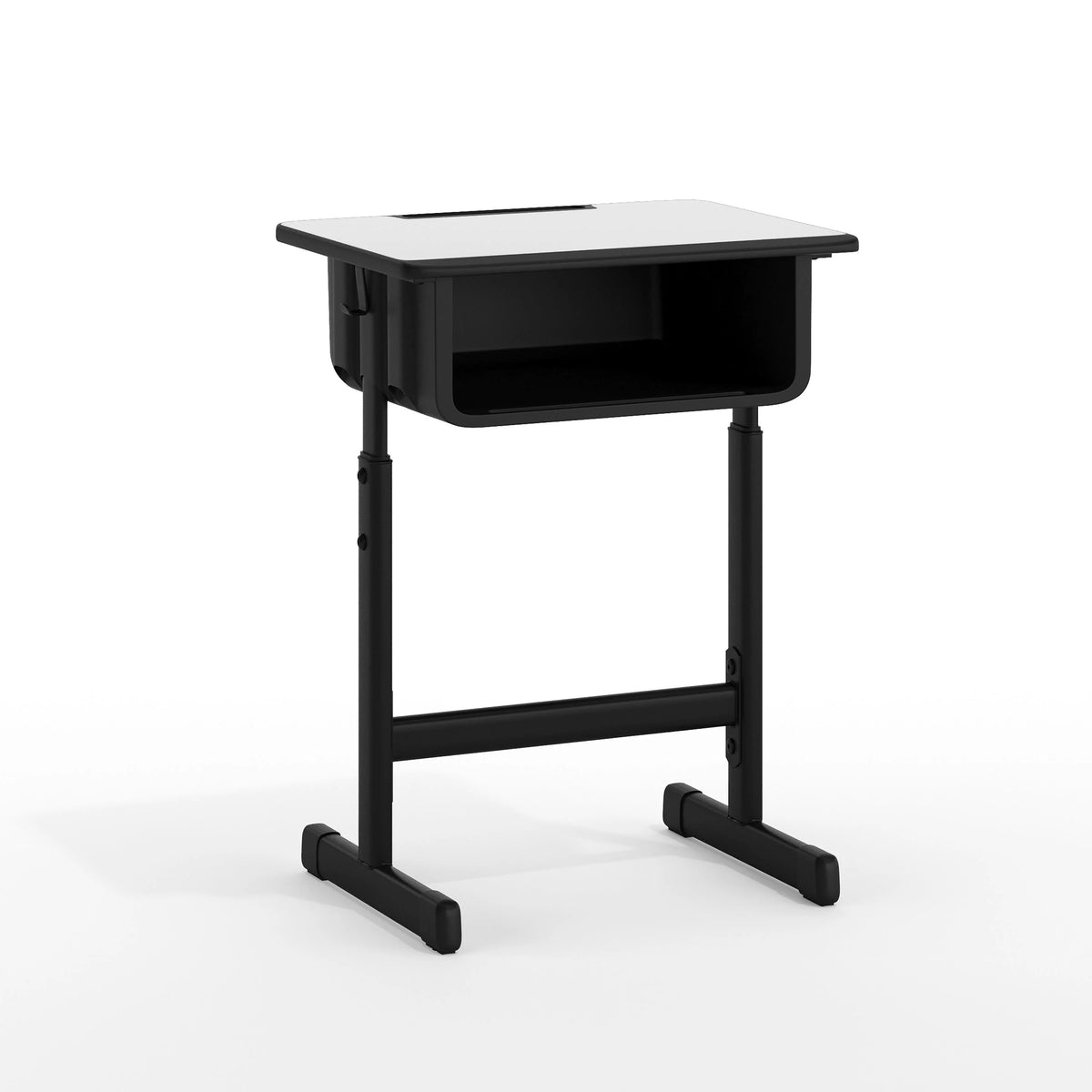 Flash Furniture YU-YCY-046-GG Desk, 23 5/8" x 17 3/4", Black - Default Title