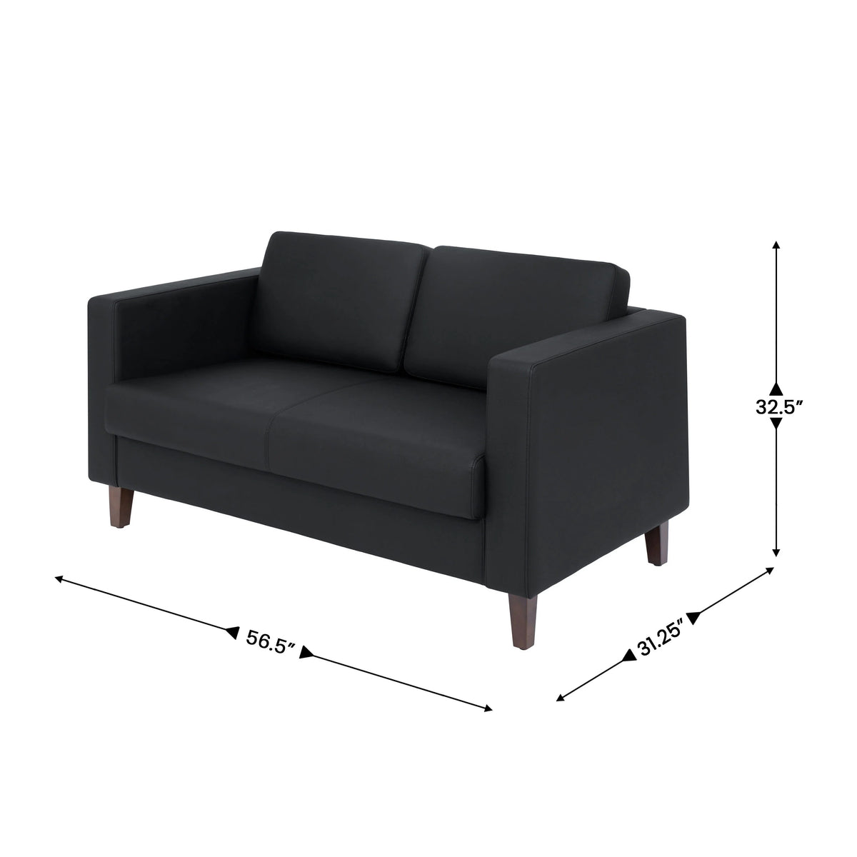 Flash Furniture ZB-8921 Hercules Artemis Chair, Black - photo 4