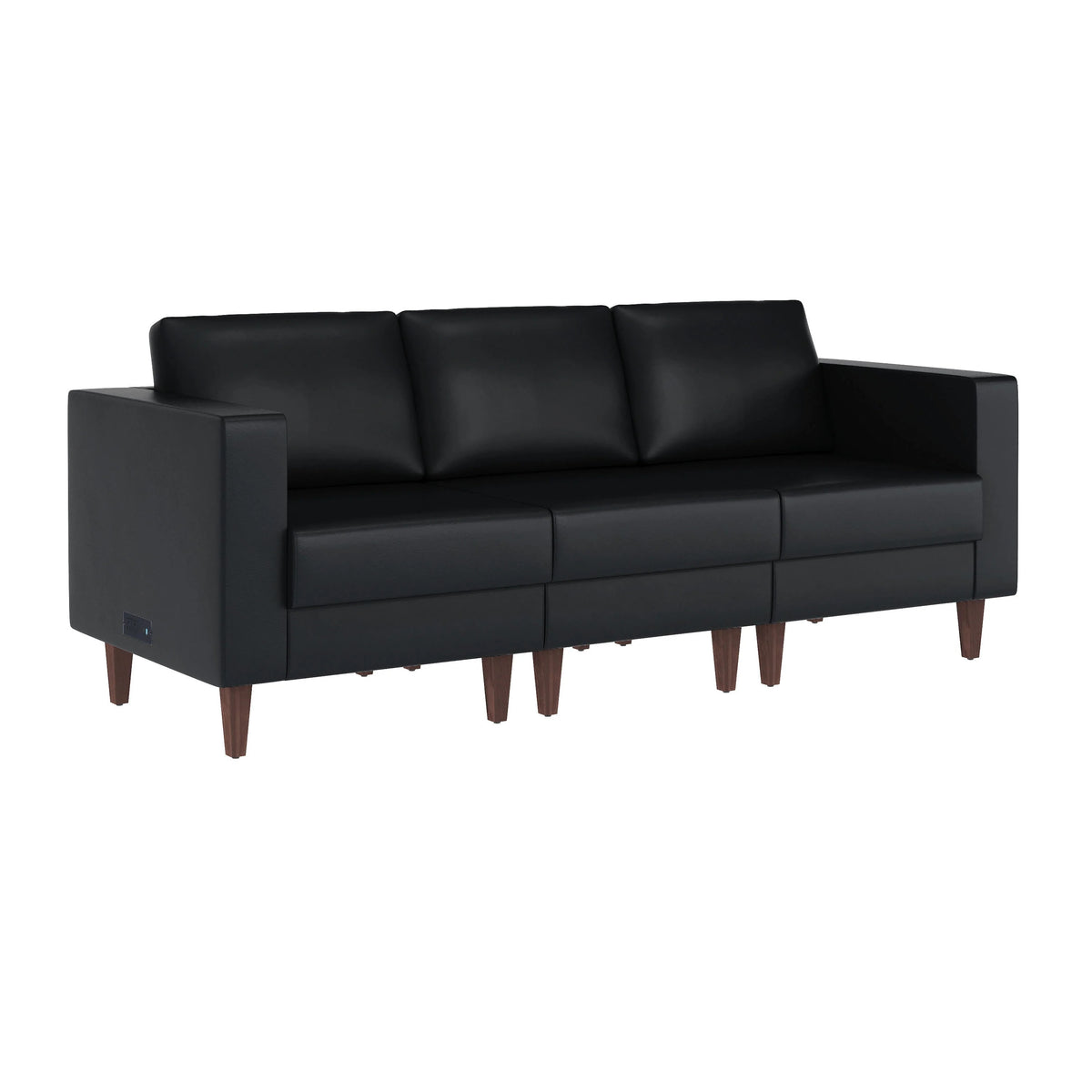 Flash Furniture ZB-8921 Hercules Artemis Chair, Black - 84 3/4"