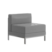 Flash Furniture ZB-IMAG-MIDDLE-GY-GG Chair, 28" Wide, Gray - Default Title