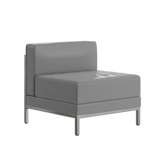 Flash Furniture ZB-IMAG-MIDDLE-GY-GG Chair, 28" Wide, Gray - Default Title