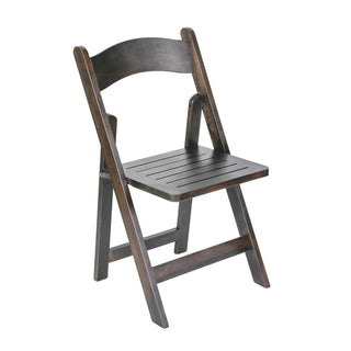 Flash Furniture ZH-8005-3 Holden Folding Chair, 17 1/2" Wide - Early American