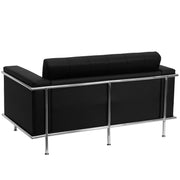 Flash Furniture ZB-LESLEY-8090-LS-BK-GG Loveseat, 59" Wide, Black - photo 2