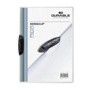 Durable Polypropylene Report Cover, 30 Sheets, 25/Pack