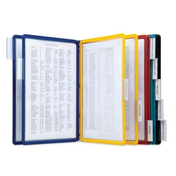 Durable 535900 Metal Reference System, 8 1/2" x 11", Assorted - Default Title