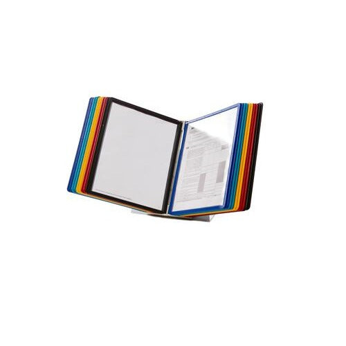 Durable 536100 Metal Reference System, 8 1/2" x 11", Assorted - Default Title