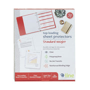 C-Line Products 62037 Polypropylene Sheet Protector, Letter, Clear, 50/Box - Default Title