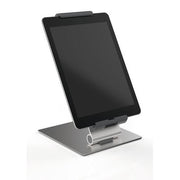 Durable 893023 Metal Tablet Holder, 6 1/8" Wide, Silver