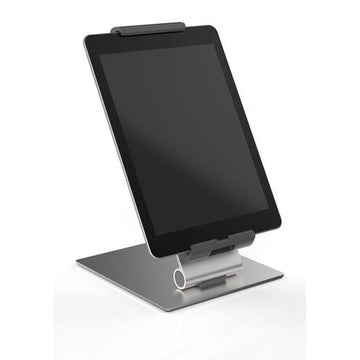 Durable 893023 Metal Tablet Holder, 6 1/8" Wide, Silver