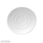 Oneida F1100000500 Eclipse Bone China Saucer, 6 3/8" Diameter, White, 36/Case - Default Title