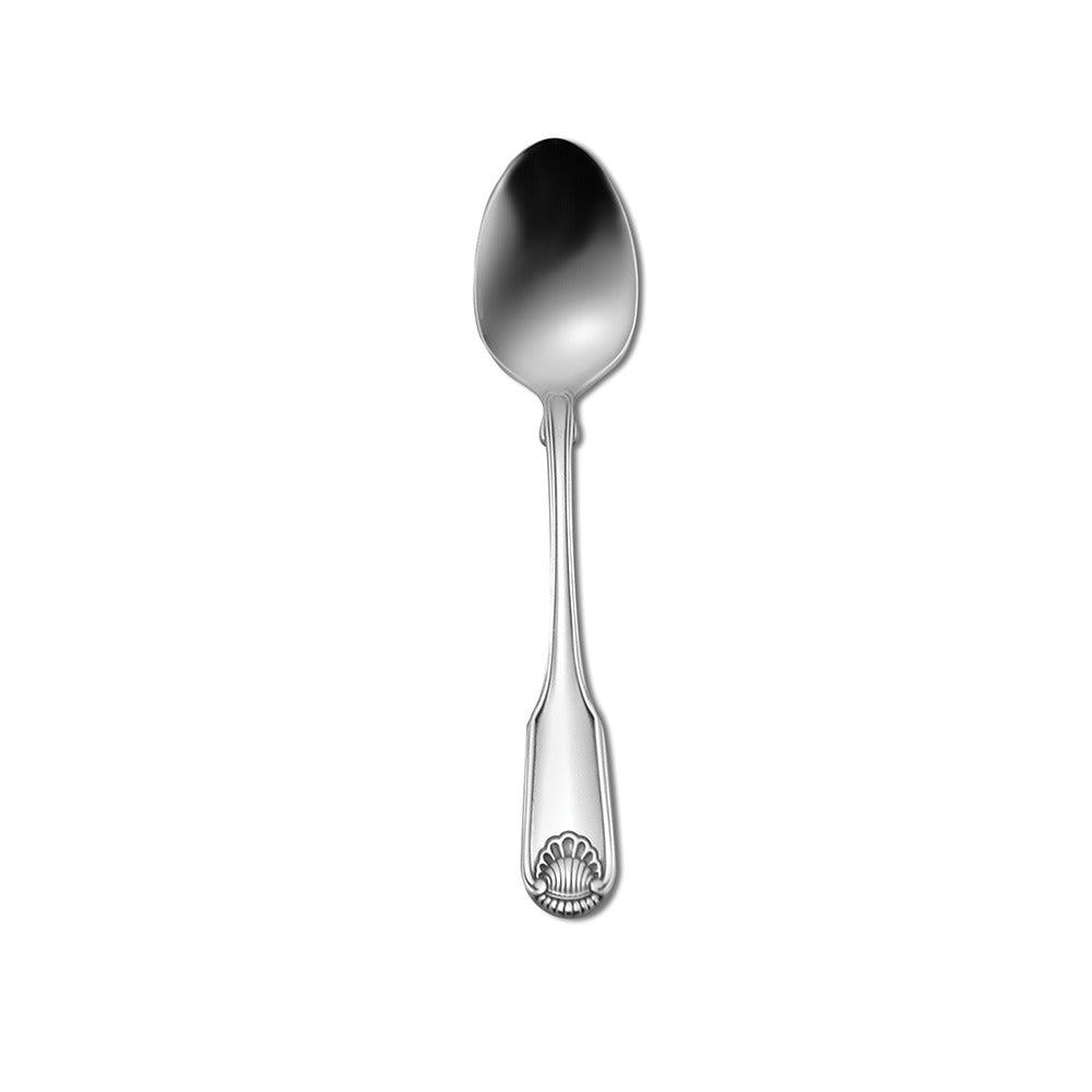 Oneida Classic Shell Stainless Steel Dinner Fork, Silver - 6" Teaspoon 36/Case