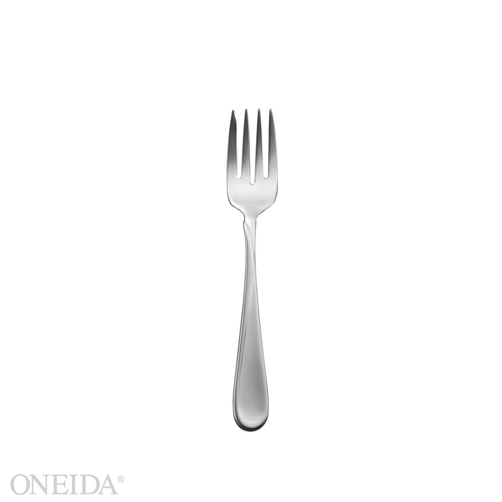 Oneida Flight Stainless Steel Dinner Fork, Silver - 6 3/4" Salad Fork 36/Case