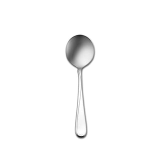Oneida Flight Stainless Steel Dinner Fork, Silver - 5 7/8" Bouillon Spoon 36/Case