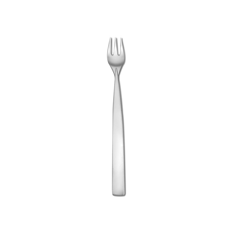 Oneida Stiletto Stainless Steel Table Fork, Silver - 6" Oyster Cocktail Fork 36/Case