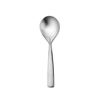 Oneida Stiletto Stainless Steel Table Fork, Silver - 6" Bouillon Spoon 36/Case