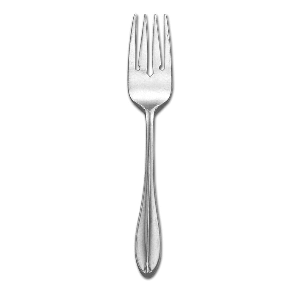 Delco Stainless Steel Dinner Fork, Silver, 36/Case - 6 1/2"