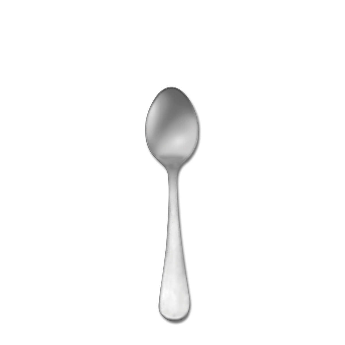 Delco Stainless Steel Cocktail Fork, Silver, 36/Case - 4 5/8" Demitasse Spoon