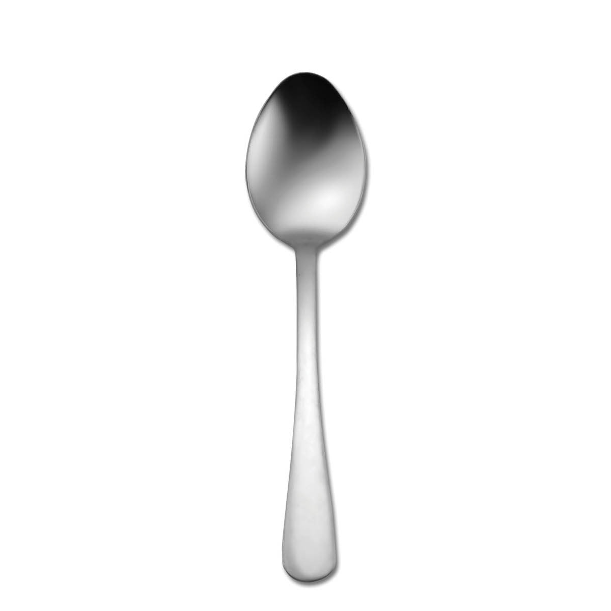 Delco Stainless Steel Cocktail Fork, Silver, 36/Case - 7 3/4" Tablespoon Serving Spoon