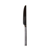 Oneida Chef's Table Stainless Steel Dessert Fork, Black, 12/Case - 8 1/4" Dessert Knife