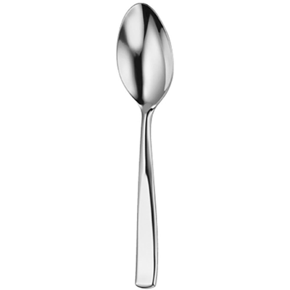 Oneida Tidal Stainless Steel Dessert Fork, Silver, 12/Case - 7 1/8" Oval Bowl Soup Dessert Spoon