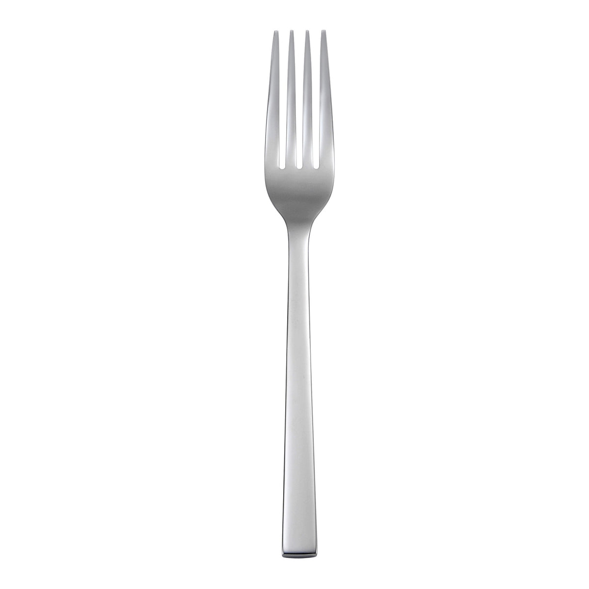 Oneida Chef's Table Satin Stainless Steel Serving Fork, Silver, 12/Case - 7 1/4" Dessert Salad Fork