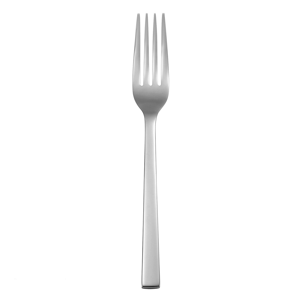 Oneida Chef's Table Satin Stainless Steel Serving Fork, Silver, 12/Case - 8" Dinner Fork
