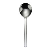 Oneida Chef's Table Satin Stainless Steel Serving Fork, Silver, 12/Case - 6 1/4" Bouillon Spoon