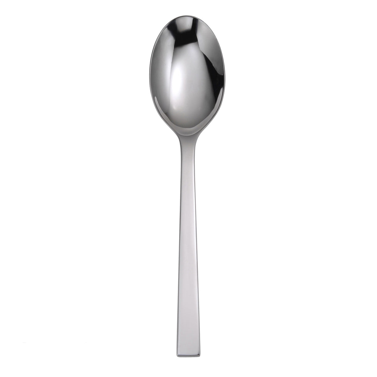 Oneida Chef's Table Satin Stainless Steel Serving Fork, Silver, 12/Case - 9" Serving Spoon
