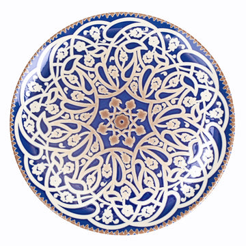 Oneida F1070000163 Passport Porcelain Pizza Plate, 12 5/8" Diameter, 6/Case - Default Title